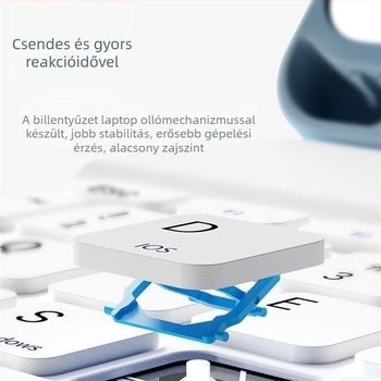 Vezeték nélküli Bluetooth billentyűzet táblagépekhez és okostelefonokhoz