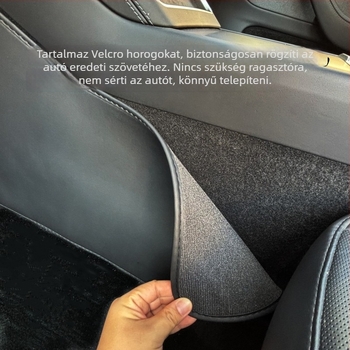 Tyee minden évszakos bőrből készült központi konzol és oldalsó védő párna Tesla Model Y 2025-höz – belső lefedettség, habos töltőanyag