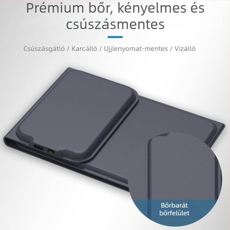 Vezeték nélküli összecsukható Bluetooth billentyűzet iPadhez, táblagépekhez, Android telefonokhoz és számítógépekre – vékony, hordozható, ergonómikus