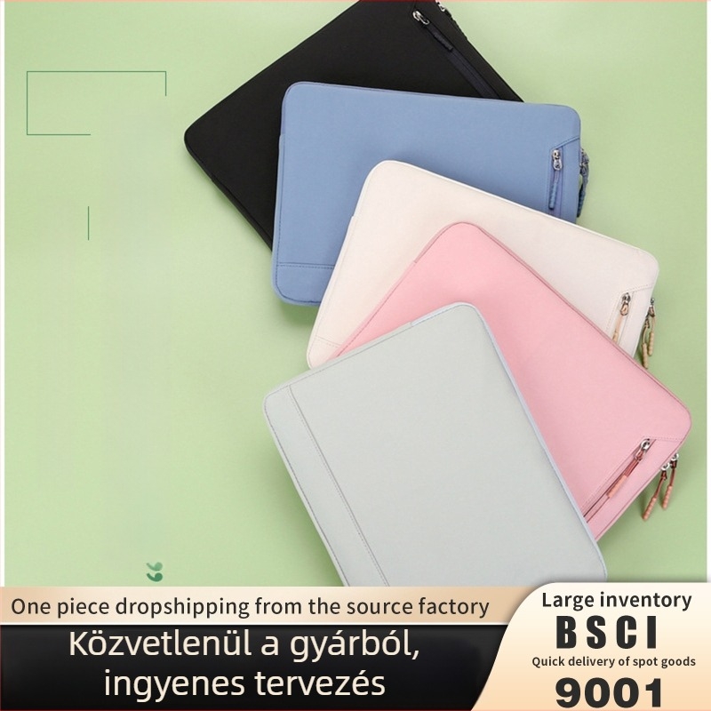 Kézben tartható Oxford anyagú vízálló tok, nagy kapacitású tabletához és laptophoz, üzleti-kényelmes stílus, kültéri használatra, kopásálló