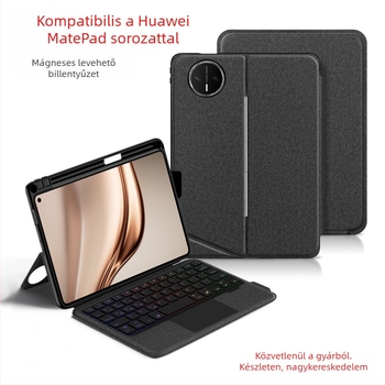 Xingyue Bluetooth billentyűzet tok Huawei MatePad Mini 8.8 hüvelykes, MatePad Pro 12.2 hüvelykes és MatePad Air 11.5 hüvelykes