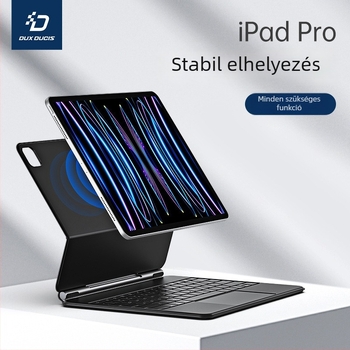 DUX DUCIS Mágneses lebegő billentyűzet MK sorozat iPad Pro 11 és iPad Air 4/5 számára, Bluetooth vezeték nélküli, ergonómikus támogatás