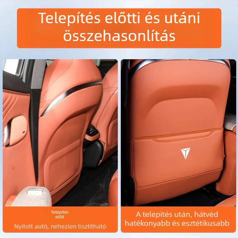Bőr autóülésvédő párna, típus: Négy évszak általános, töltőanyag: szivacs, minta: egyszínű, márka: Tetyue