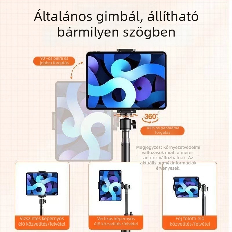 Junrun Asztali állvány – univerzális, műanyag, testre szabható