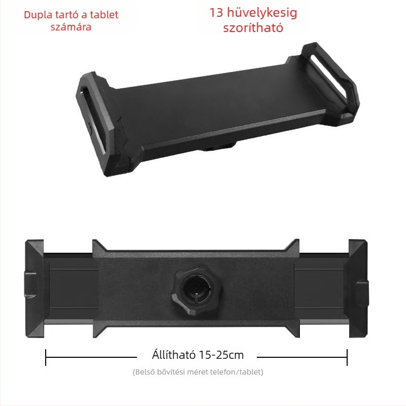 Kimi Univerzális tablet clip tartó, ABS kivitel, univerzális stílus