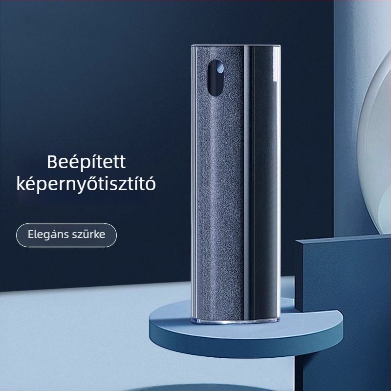 Mobiltelefon-kiegészítők – Többfunkciós képernyőtisztító spray és törlő, integrált tisztítószer; Márka: Independent, Modell: 2366, Cikkszám: JJ518