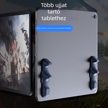 Memo lapos fogantyú tabletához — szilikon, csúszásmentes, rezgésmentes, 30 g