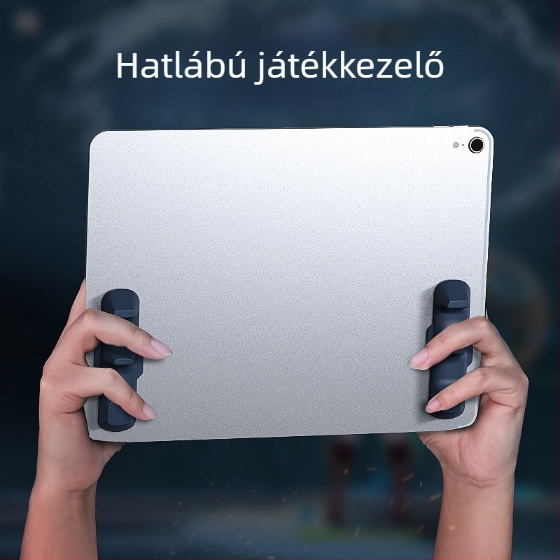 Memo lapos fogantyú tabletához — szilikon, csúszásmentes, rezgésmentes, 30 g