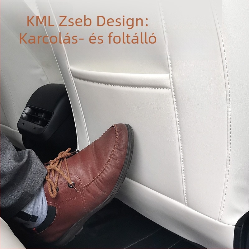 Kalemi Road bőr csúszásmentes hátsó ülésvédő párna Tesla Model 3/Y