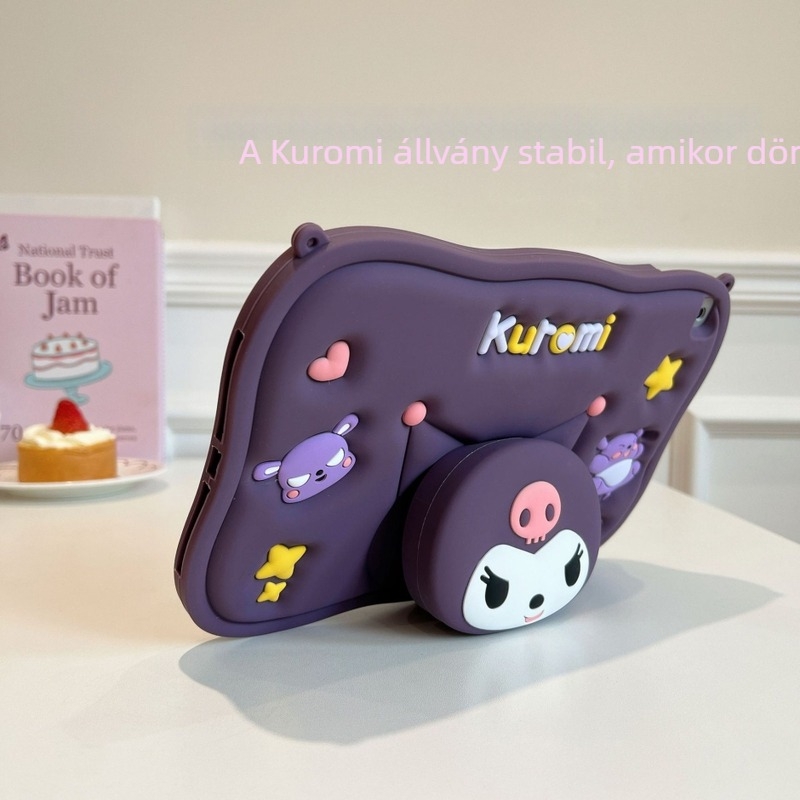 iPad tabletta védőtok - szilikon, puha héj, kopásálló, zuhanás elleni védelem, Apple-kompatibilis