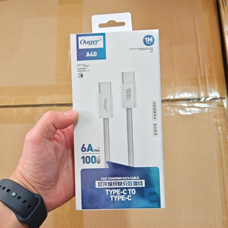 Type-C gyorstöltési adatkábel, fonott kialakítású, egyfejű csatlakozóval, Apple iPhone 15 Pro Max / 16 Pro Max