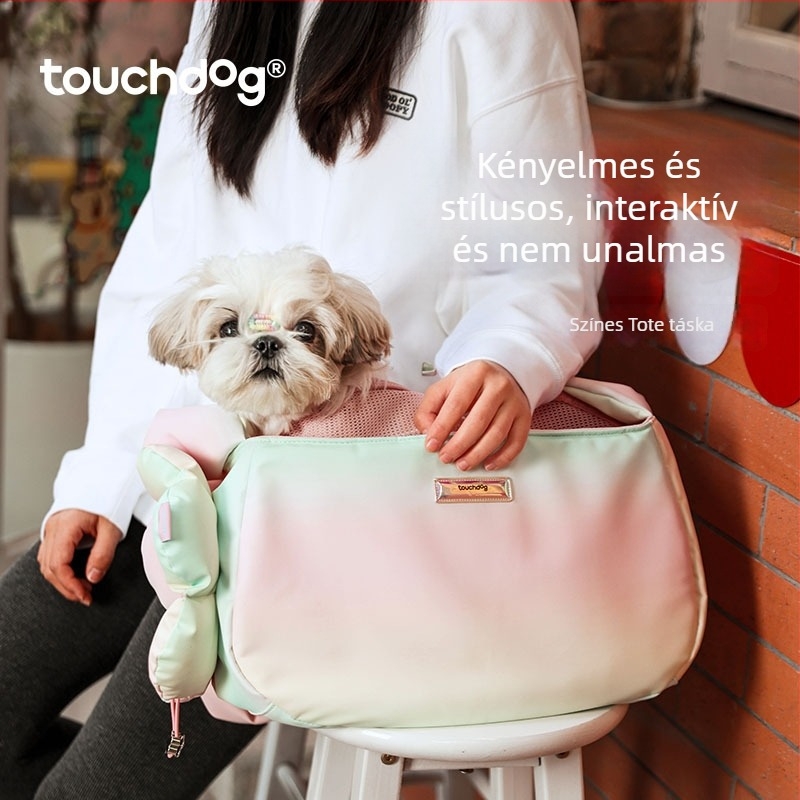 Nylon kisállat táska, egyszínű dizájn, puha tapintás