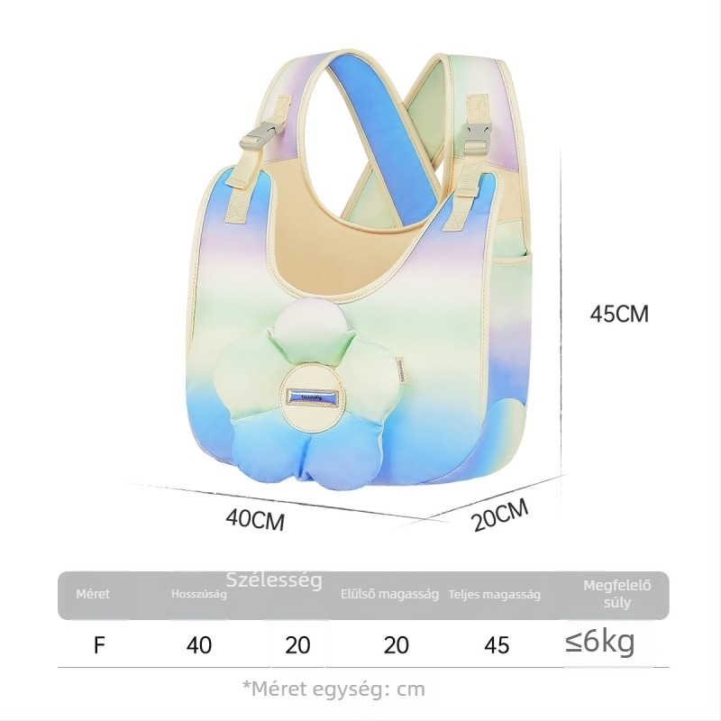 Nylon kisállat táska, egyszínű dizájn, puha tapintás