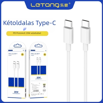 USB-C gyors töltőkábel iPhone 15/16 Pro számára, 20W PD, 0,5–1 m, TPE anyag