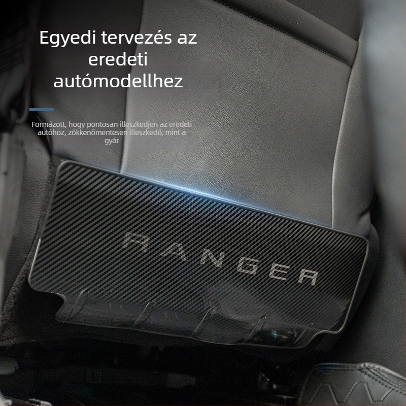 Ford Ranger Üléshátsó Védőlemez – Rozsdamentes acélból, Belső Dekor, Karcolódás Elleni, Módosítási Kellék