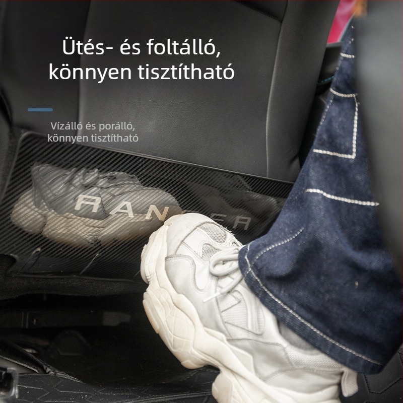 Ford Ranger Üléshátsó Védőlemez – Rozsdamentes acélból, Belső Dekor, Karcolódás Elleni, Módosítási Kellék