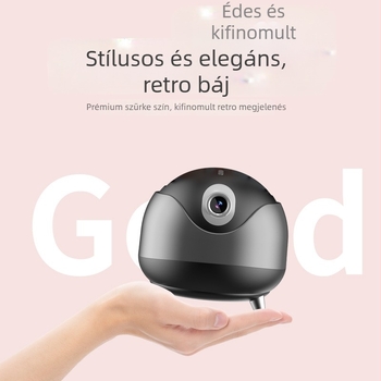 Okostelefon két-tengelyes AI arcfelismeréses gimbal, 360° panoráma, ±15° dőlés, csipeszes rögzítés