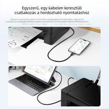 Type-C adatkábel BM-négyzetes portú nyomtatóhoz, 1,5 m