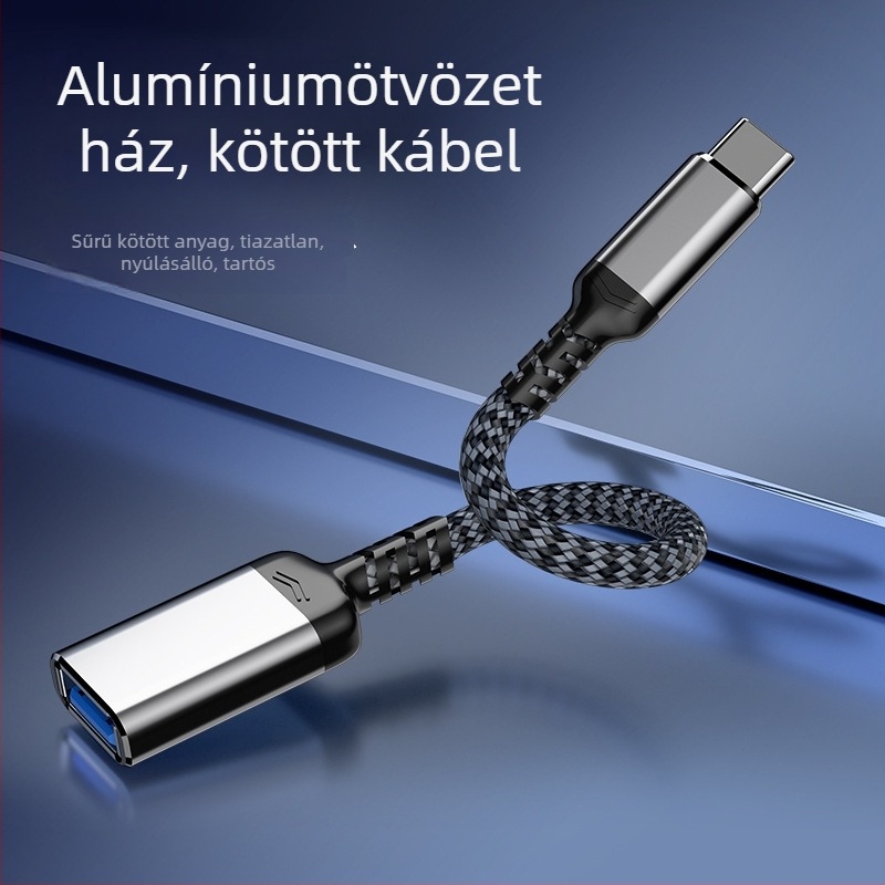 USB 3.0 OTG adapterkábel okostelefonok és táblagépek számára, autó használatra