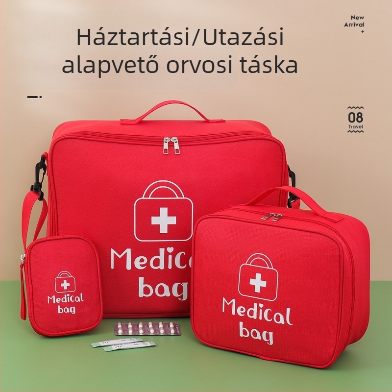 Orvosi készlet Weekeight 2370 - Kocka alakú, Oxford anyag, Multifunkcionális