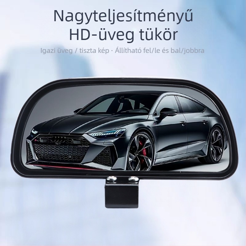 Autóhátsó tükrökiegészítő, állítható szög, széles látómező és holttér-tükör — Light collar