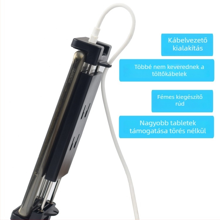 Autóba való telefon- és tabletátartó (X003 modell) – műanyag, általános felhasználás, testreszabható