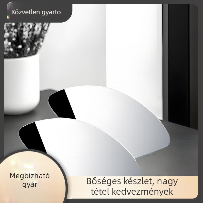 Rám nélküli, ventilláris alakú hátsó nézet tükör autóhoz, 360° Ultra HD, széles látómező