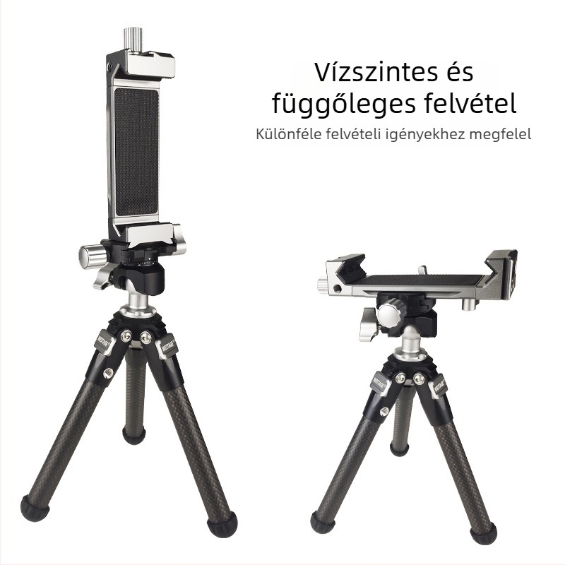 Rotációs alumínium ötvözetű tablet tartó spirál csipesszel, univerzális kompatibilitás, súly 0,69 kg