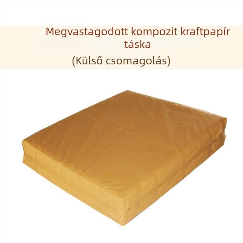 Erősített matraccsomagoló táska költöztetéshez, kraftpapírból, porvédő matracvédő Simmons matracokhoz