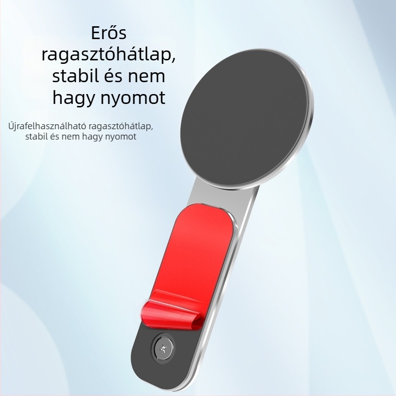 Alumíniumötvözetből készült mágneses állvány tabletekhez és laptopokhoz, oldalsó képernyőbővítéssel és telefontartóval