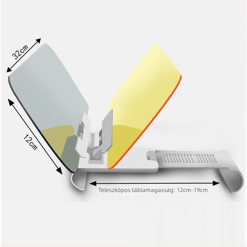 Autó anti‑fényvisszaverő tükör – nappali/éjjeli használat, univerzális, ragasztóval szerelhető