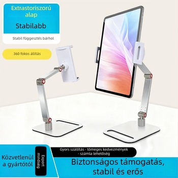 Tablettatartó Bx-07, összecsukható és forgó kivitel, súly 0,75 kg
