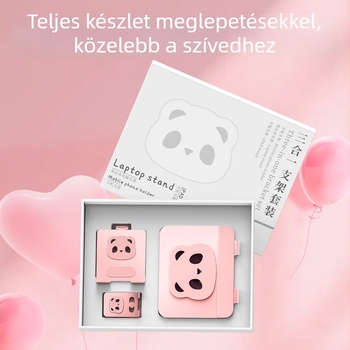 Három az egyben forgó, teljes acélból készült tartó laptophoz, tabletához és telefonhoz – szénacél • Modell L203 • Univerzális kompatibilitás • 3,3 kg