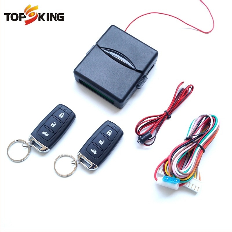 Kulcs nélküli autó központi zár rendszer, 12V motor, 12V tápegység, távirányított csomagtartónyitás, irányjelzők villognak