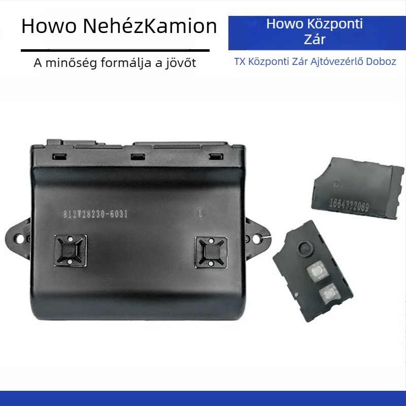 Howo TX ajtóvezető – központi zár és ablakemelés vezérlő, eredeti gyári kompatibilitás, anyagok: ABS, PP, CFRP