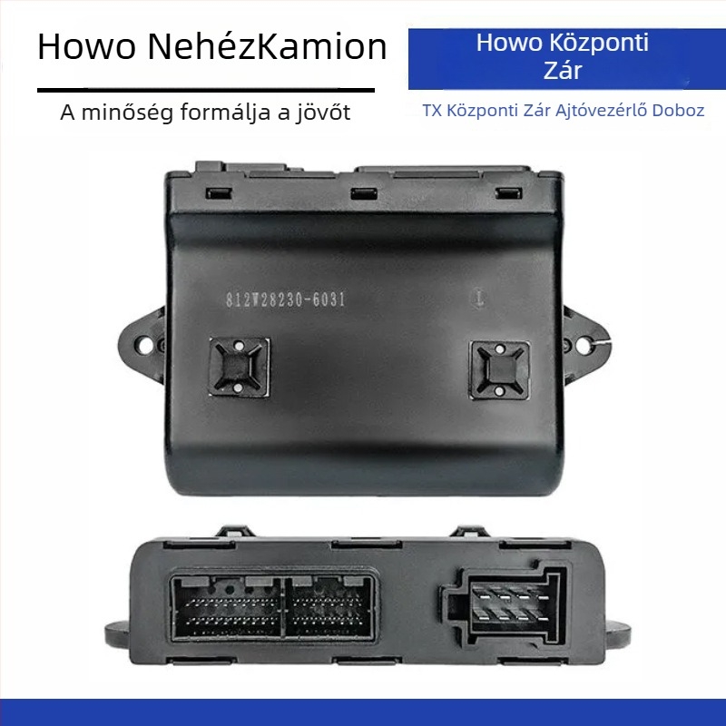 Howo TX ajtóvezető – központi zár és ablakemelés vezérlő, eredeti gyári kompatibilitás, anyagok: ABS, PP, CFRP