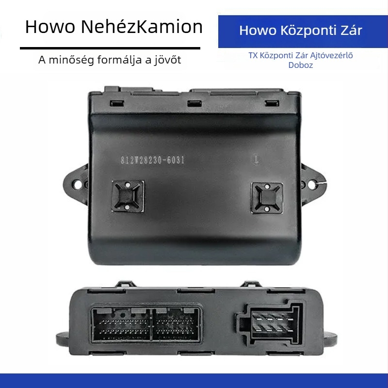 Howo TX ajtóvezető – központi zár és ablakemelés vezérlő, eredeti gyári kompatibilitás, anyagok: ABS, PP, CFRP