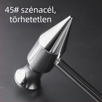 Autós biztonsági kalapács üvegzúzóval és evakuálási funkcióval, szénacél, nem testreszabható
