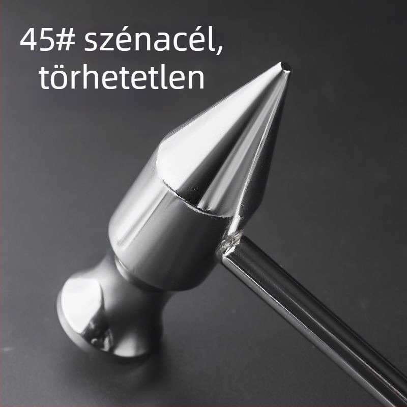 Autós biztonsági kalapács üvegzúzóval és evakuálási funkcióval, szénacél, nem testreszabható
