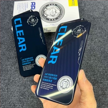 Tempered glass kijelzővédő Apple 17 Pro Max, 17 Pro és 17 Air – anti-reflektív, teljes lefedettség, ujjlenyomat-mentes, ütésálló, HD tisztaság