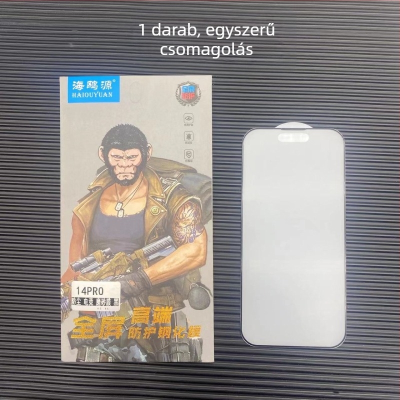 Anti-ujjlenyomat-mentes matt felületű védőüveg a kijelzőhöz iPhone 17, 13/14 és 11 Pro Max XR számára