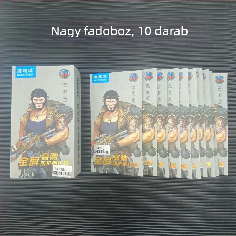 Anti-ujjlenyomat-mentes matt felületű védőüveg a kijelzőhöz iPhone 17, 13/14 és 11 Pro Max XR számára
