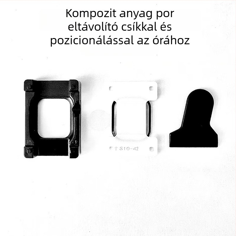 Apple Watch védőfólia pozicionálással és por eltávolításával, elülső membrán PMMA+PET, 42/45/46 mm