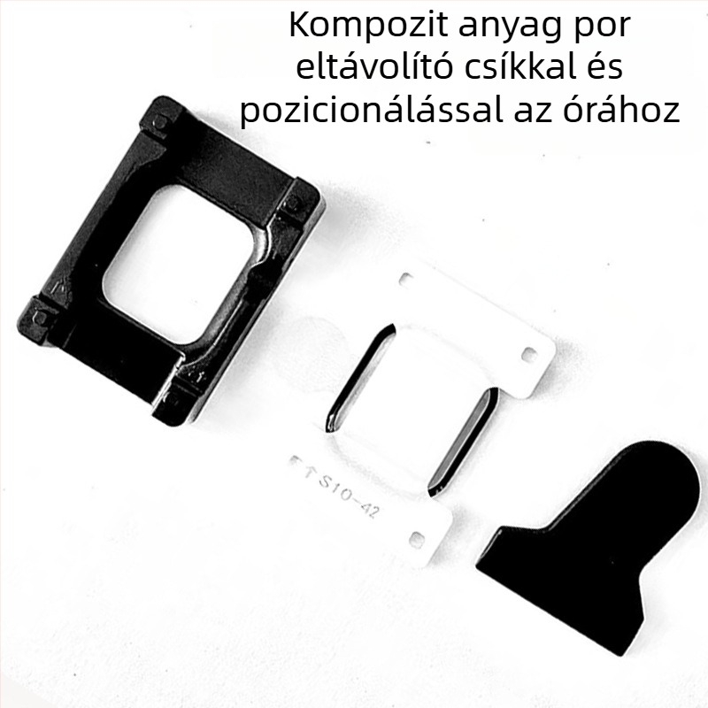 Apple Watch védőfólia pozicionálással és por eltávolításával, elülső membrán PMMA+PET, 42/45/46 mm