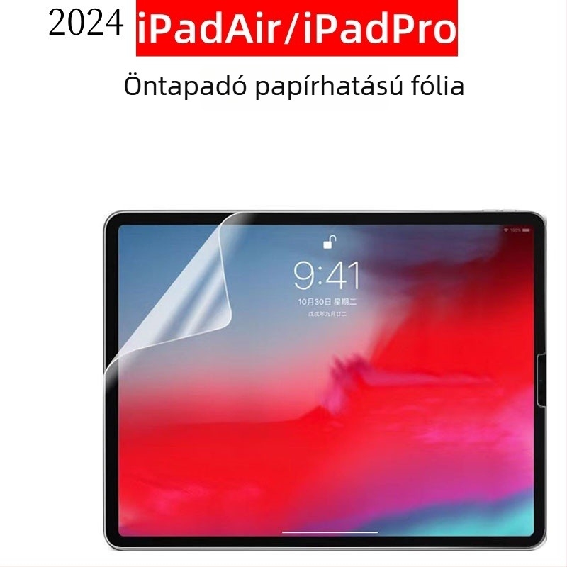Matt papír-szerű fólia az Apple iPad Air és a 2024-es iPad Pro számára, írásra és rajzolásra
