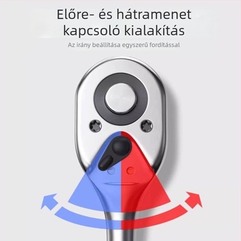 12 részes autójavító szerszámkészlet dugókulcsokkal, karbonacélból, karbantartásra és gépjavításra
