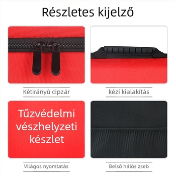 Grids Hordozható elsősegély-készlet EVA táskával