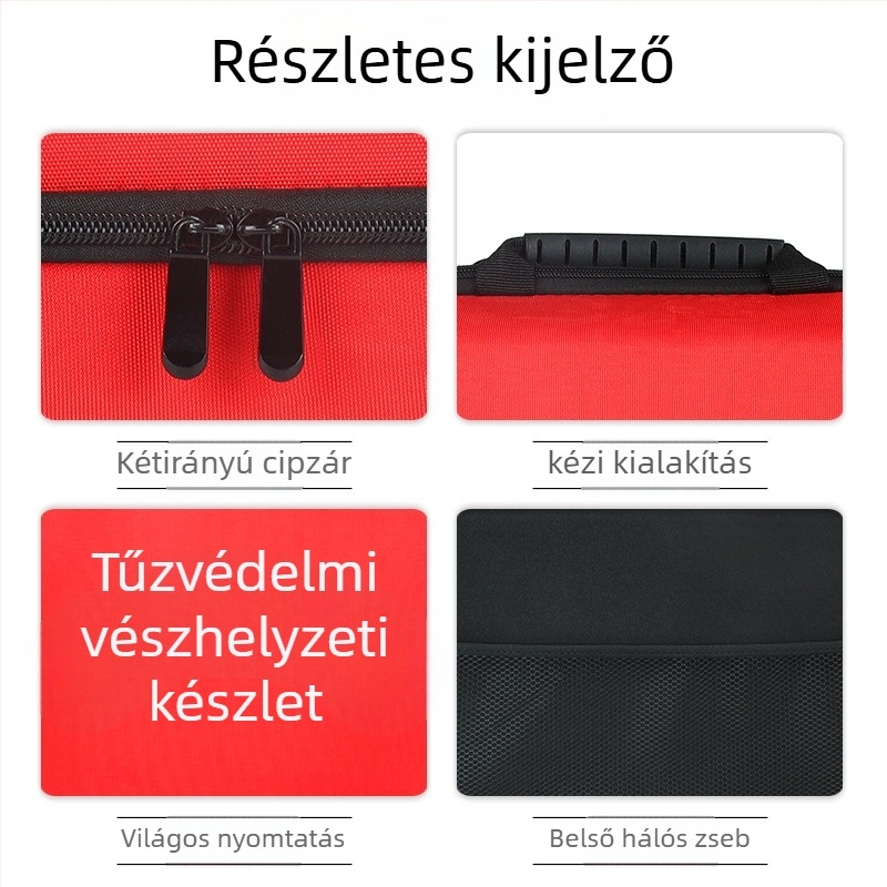 Grids Hordozható elsősegély-készlet EVA táskával