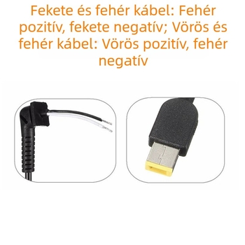 Lenovo négyzetes portú noteszgép tápkábel DC kimenettel 90W/170W/230W