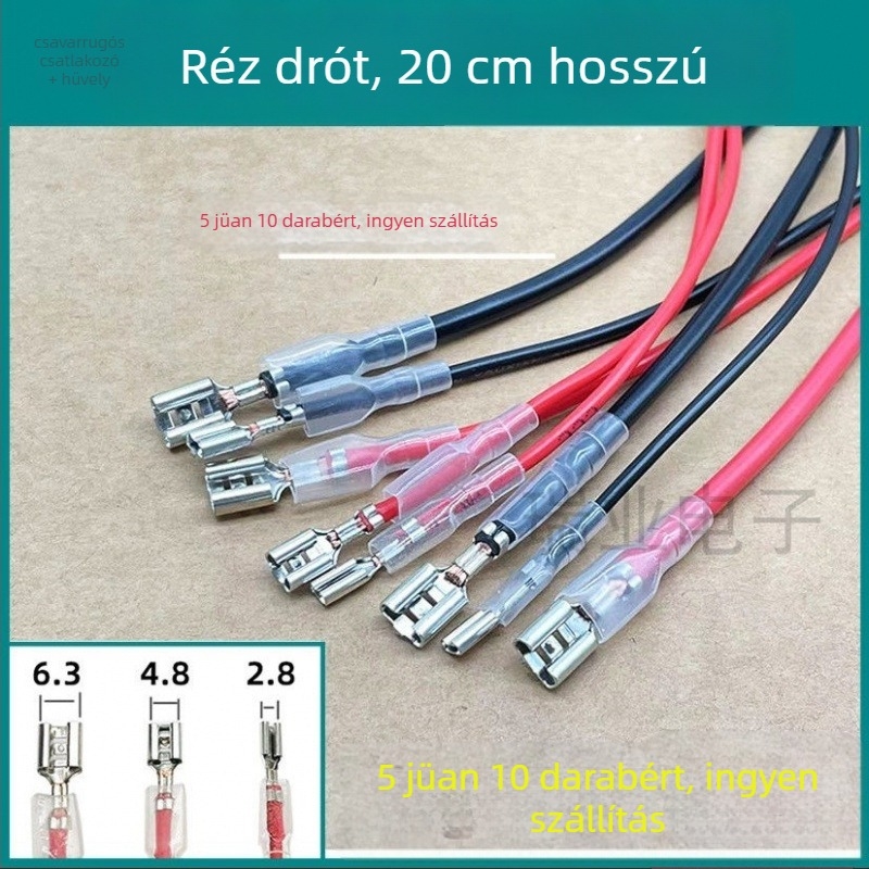 Végső kapcsoló védőhüvely és vezetékes csatlakozás — TPU+bőr, Kekatong